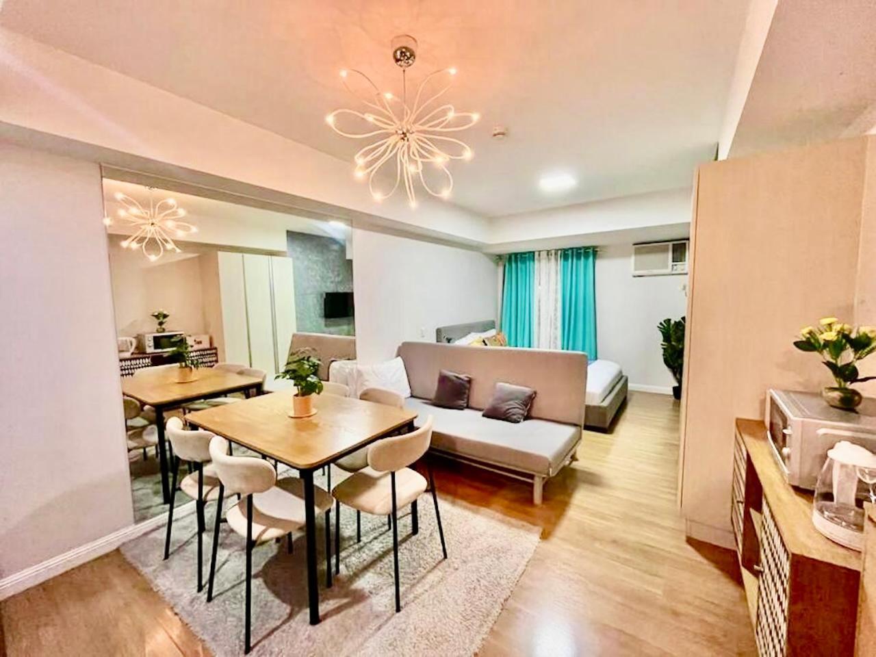 Abreeza Studio Suite 2321 - Pool, Wifi, City View, Washer, Ac, Netflix, Mall 达沃 外观 照片